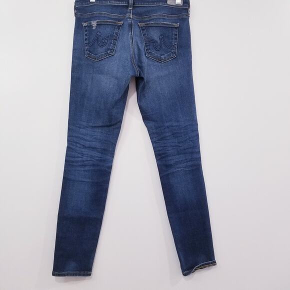 AG Adriano Goldschmied The Legging Ankle Patchwork Jeans - Picture 3 of 12